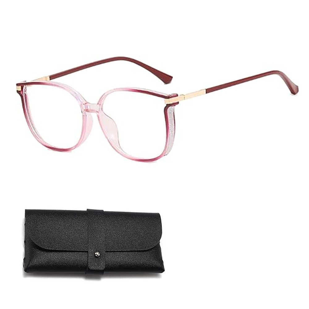Women's Portable Fashion Anti-Blue Light Reading Glasses, Intelligent Dual Focus Glasses for Women