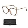 Women's Portable Fashion Anti-Blue Light Reading Glasses, Intelligent Dual Focus Glasses for Women view 1