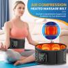 Waist hot Compress Massage Belt Protector Wireless airbag Therapy Device Pressure Relief Pain Massage Equipment view 4