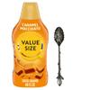 Dumbass Coffee International-Delight Liquid Coffee Creamer, 64 fl oz Bottle of Creamy Smooth Delightful Coffee Creamer and Gem Spoon (Caramel Macchiato) Gem Spoon view 1
