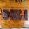 Premium Leather Pipe Roll up Pouch, Handmade 4-Pipe Rollup Bag Complete Set For The Pipe Smoker view 3