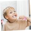 Abaodam Soft Bristles Toothbrush for 2-5 Years Old Fine Bristle Mild Teeth Brush Pink Balloon Pattern Oral Care Tool view 2