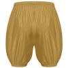LiiYii Adult Mens Womens Boxer Briefs Solid Color Trousers High Waist Diaper Covers Beach Dapper Khaki 3X-Large view 2