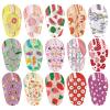 120 Pcs Adhesive Eye Patches for Kids and Girls,Bulk Breathable Soft Cotton, with Cute Pattern Designs, 15 Styles with 8 Pieces Each view 1