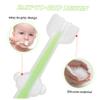 CONGARTENO Oral Care with Soft Silicone Finger Toothbrush Tongue Scraper Gum Cleaner for Newborns and Ergonomic Grip Toothbrush for Teeth Hygiene and Gentle Tongue Cleaning view 3