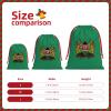 AMZJHGWEU Coat Of Arms Of Kenya Christmas Gift Bags, Santa Wrapping Bags, Xmas Presents Bag With Drawstring, Holiday Party Favors Birthday & Christmas Gift (Large Medium Small) view 3