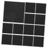 Yardwe 50pcs Disposable Black Paper Napkins Party Wedding Serviettes for Restaurants Hotels Banquets with Smooth Surface and Absorption view 1