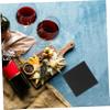 Yardwe 50pcs Disposable Black Paper Napkins Party Wedding Serviettes for Restaurants Hotels Banquets with Smooth Surface and Absorption view 3