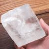 105-155g 1pc Clear Optical Calcite Raw Cube Iceland Stone and Rough Crystal Minerals Stones view 4