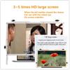 Computer Sn Magnifier, Gaming Video Monitor Magnifier Amplifier Holder for Phone Laptop,Ultra-Clear Blu-Ray 3X Magnifying Lens, Suitable for Watching Moviesworkstudy,White view 2