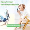 Computer Sn Magnifier, Gaming Video Monitor Magnifier Amplifier Holder for Phone Laptop,Ultra-Clear Blu-Ray 3X Magnifying Lens, Suitable for Watching Moviesworkstudy,White view 4