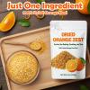 8oz Dried Orange Peel Zest - Granulated Zest for Baking, Tea, Cocktails, Spice Mix - Bold Flavor Dried Orange Peels for Chefs & Home Cooks Christmas view 3