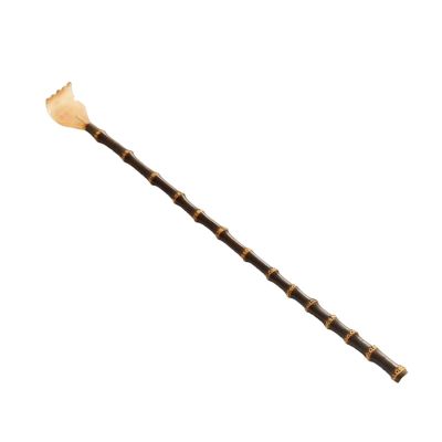 AHUANH Bamboo Back Scratcher Extendable with Extended Handle, Sturdy Backscratchers for Adults Scratching Itches New Year, Birthday Gift(Back Scratcher B)