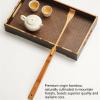 AHUANH Bamboo Back Scratcher Extendable with Extended Handle, Sturdy Backscratchers for Adults Scratching Itches New Year, Birthday Gift(Back Scratcher B) view 4