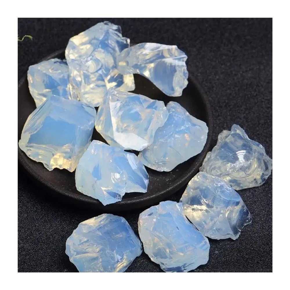 ZPFWDGBRH 190-200g 1bag Opal Rough Stones Quartz Crystal Raw Crystals ZPFWDGBRH