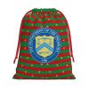 Seal of The United States Department of The Treasury Christmas Gift Bags, Santa Wrapping Bags, Xmas Presents Bag With Drawstring, Holiday Party Favors Birthday & Christmas Gift (Large Medium Small) view 1