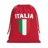 AMZJHGWEU Italian Flag Italy Love Italia Christmas Gift Bags, Santa Wrapping Bags, Xmas Presents Bag With Drawstring, Holiday Party Favors Birthday & Christmas Gift (Large Medium Small) view 1