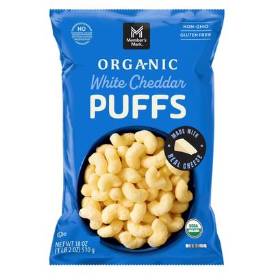 Puff Corn Snack, Cheese Flavor, 14 oz Bag