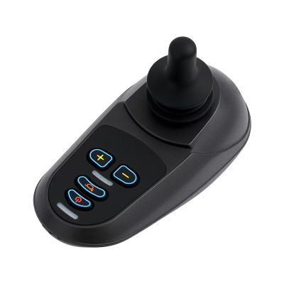 YUMIONB Electric Wheelchair Joystick Controller, DC 24V 4 Keys Joystick Controller Professional Electric Wheelchair Controller Five Adjustable Speeds for Electric Mobility Wheelchairs