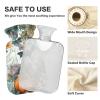 OTVEE Cute Pumpkin Scene Hot Water Bottle with Cover, BPA Free PVC 1L Small Hot Water Bag for Pain Relief Menstrual Cramp Sore Muscles Hot and Cold Compress Therapy view 3