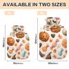 OTVEE Sweet Halloween Design Hot Water Bottle with Cover, BPA Free PVC 1L Small Hot Water Bag for Pain Relief Menstrual Cramp Sore Muscles Hot and Cold Compress Therapy view 2