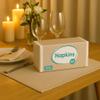 (2 Pack) AnexaGlobal White Disposable Paper Napkins 12" x 12" Soft & Thick Table Napkins for Parties, Events, Wedding & Dining 500 Count view 2