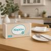 (2 Pack) AnexaGlobal White Disposable Paper Napkins 12" x 12" Soft & Thick Table Napkins for Parties, Events, Wedding & Dining 500 Count view 3