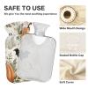 OTVEE Bats in Floral Design Hot Water Bottle with Cover, BPA Free PVC 2L Large Hot Water Bag for Pain Relief Menstrual Cramp Sore Muscles Hot and Cold Compress Therapy view 3