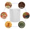 100 Pack Pound Mylar Bag, Large Resealable Bags, Stand-up thick zipper bags for Food Storage, Heat Sealable Foil Pouch Packaging Supplies for Cookies, Coffee, and Tea (White, 14"x16.5") view 4