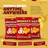 Honees Honey Filled Drops, Cough Drops with Real Honey-Natural Sore Throat Relief-Nothing Artificial-Throat Coat Lozenges, Natural Cough Suppressant, Non-GMO (6 Pack - 120 Drops) view 2