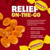 Honees Honey Filled Drops, Cough Drops with Real Honey-Natural Sore Throat Relief-Nothing Artificial-Throat Coat Lozenges, Natural Cough Suppressant, Non-GMO (6 Pack - 120 Drops) view 3