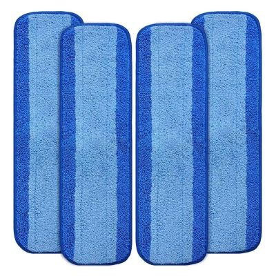 1/3/4PCS Microfiber Reusable Mop Pad ReplacementCompatible For BonaHardwood Floor Cleaning Tools Mop Pads For Hardwood Floor.(4PCS)