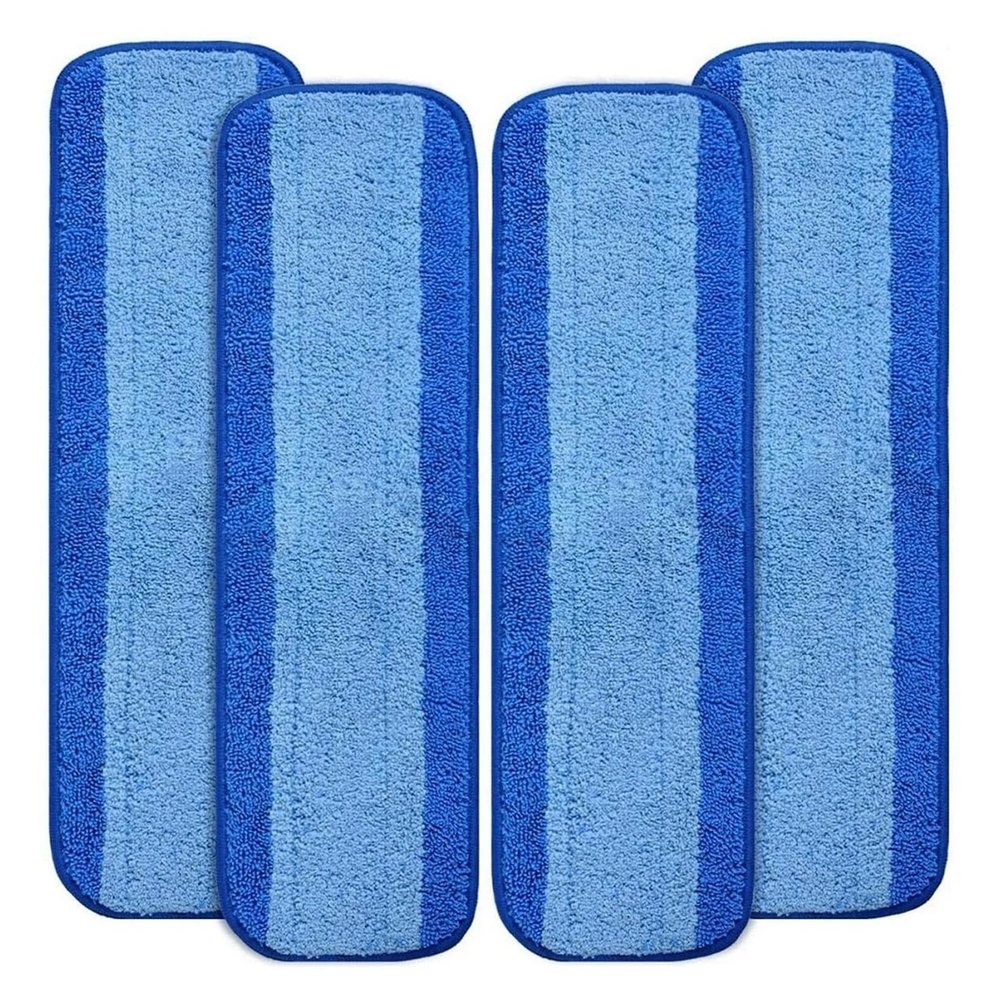 1/3/4PCS Microfiber Reusable Mop Pad ReplacementCompatible For BonaHardwood Floor Cleaning Tools Mop Pads For Hardwood Floor.(4PCS)