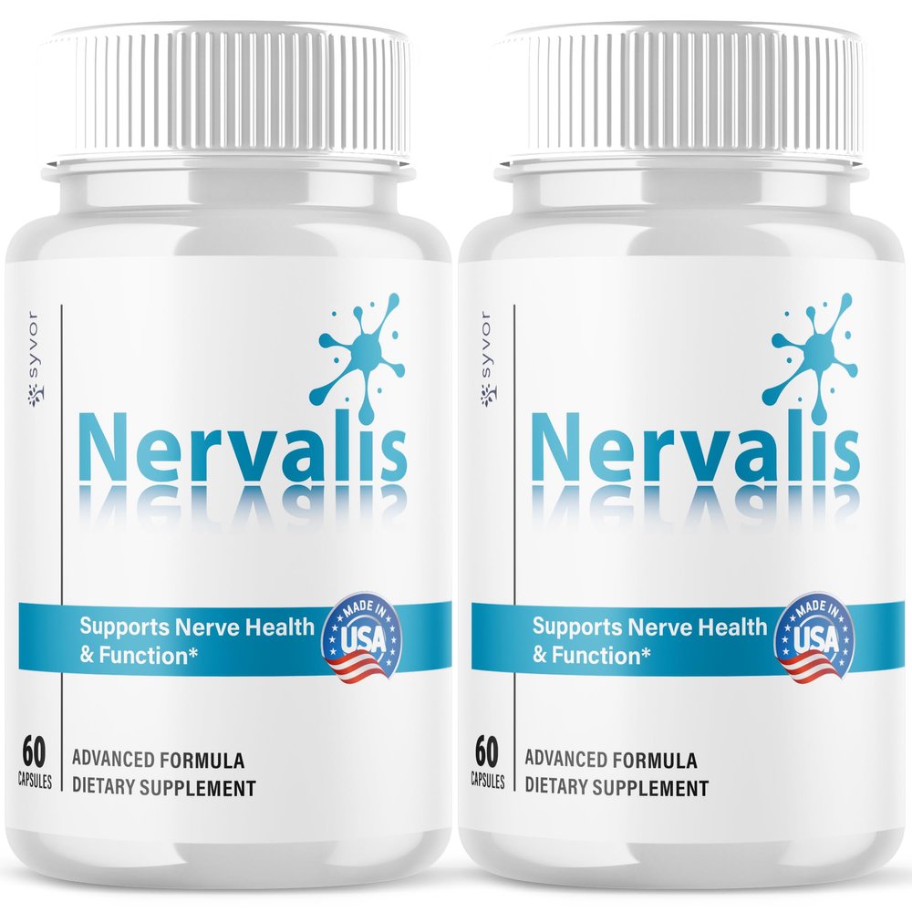 (2 Pack) Nervalis Capsules, Official Nervalis Health Support Pills with All Natural Ingredients, Advanced Formula for Wellness & Relief Support with Premium Vitamins for Women & Men (120 Capsules)