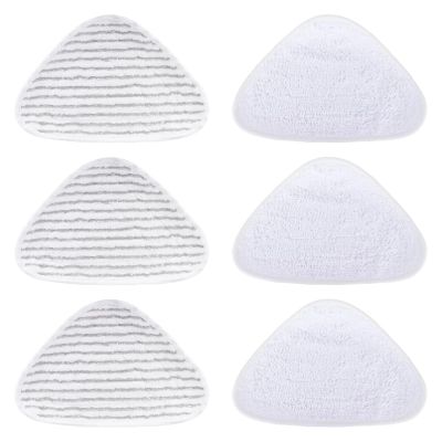 Steam Mop PadsCompatible For ViledaCompatible For O-cedarPlus Steam Cleaner.(6PCS)