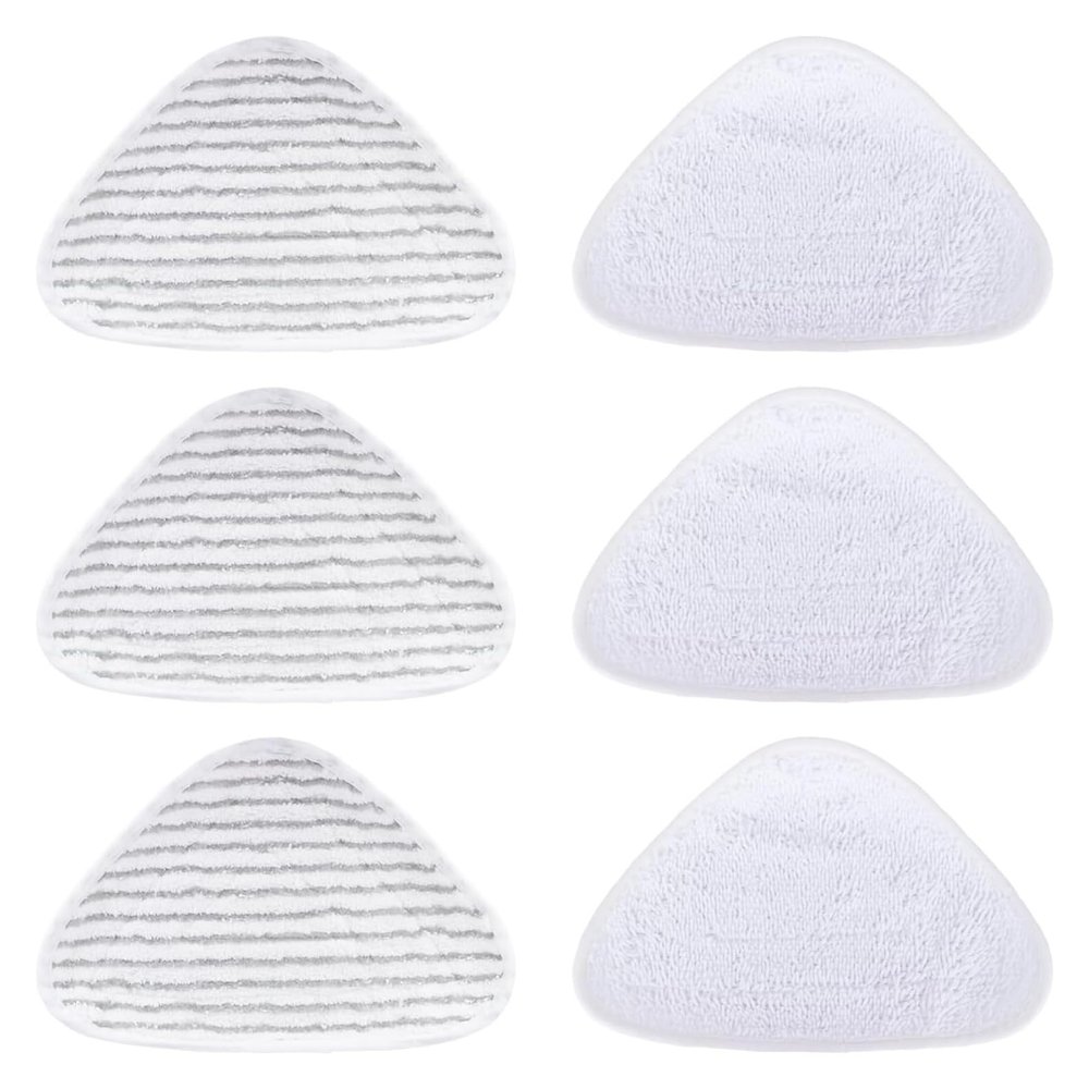 Steam Mop PadsCompatible For ViledaCompatible For O-cedarPlus Steam Cleaner.(6PCS)