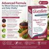 HealthAid GlucoBate, 60ct, Twice Daily, Helps Maintain Healthy Metabolism, Vegetarian view 4