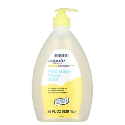 Equ~ate Baby Tear-Free Mild Baby Wash, 28 fl oz, Wash & Shampoo (1pack)