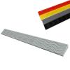 GXYNMC 1-10.5 cm Rise Height Plastic Threshold Ramp, Indoor Wheelchair Ramp for Doorways, for Sweeping Robot Luggage(Gray,100x10x4.5cm) view 1