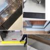 GXYNMC 1-10.5 cm Rise Height Plastic Threshold Ramp, Indoor Wheelchair Ramp for Doorways, for Sweeping Robot Luggage(Gray,100x10x4.5cm) view 4