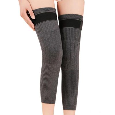 2 pairs Cashmere Wool Knee Brace, Winter Thermal Sleeve
