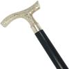 Brass Nautical Black Finish Wooden Walking Stick Cane 36-Inch Handcrafted Vintage-Style Cane with Solid Brass Handle | Elegant Walking Aid for Men & Women, Collectors, and Nautical Lovers view 1