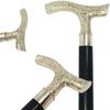Brass Nautical Black Finish Wooden Walking Stick Cane 36-Inch Handcrafted Vintage-Style Cane with Solid Brass Handle | Elegant Walking Aid for Men & Women, Collectors, and Nautical Lovers view 2