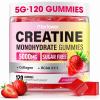 eterlower Creatine Monohydrate Gummies, 5g Creatine Gummies for Women & Men.Pre-Workout & Muscle Growth Support, Contains BCAA, Collagen, Sugar-Free, 120 Count view 1