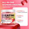 eterlower Creatine Monohydrate Gummies, 5g Creatine Gummies for Women & Men.Pre-Workout & Muscle Growth Support, Contains BCAA, Collagen, Sugar-Free, 120 Count view 4