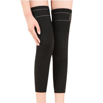 2 pairs Cashmere Wool Knee Brace, Winter Thermal Sleeve
