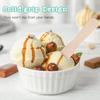 Wooden Ice Cream Tasting Spoons, 3 Inches, Mini Disposable Dessert Sampling Spoons, Craft Supplies Pack of 500 view 4