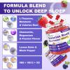 180 Count | Valerian Root Gummies with Melatonin & L-Theanine, Natural Valerian Root Extract Supplements for Deep Zzz, Relaxation & Calming, Mixed Berry Flavor, Sugar Free, Non-GMO view 2