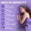 180 Count | Valerian Root Gummies with Melatonin & L-Theanine, Natural Valerian Root Extract Supplements for Deep Zzz, Relaxation & Calming, Mixed Berry Flavor, Sugar Free, Non-GMO view 3