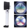 10X Portable LED Magnifier Loupe with Scale, Magnifying Glass for Reading, Jewelry Inspection, and Collecting, Compact Handheld Magnifier with 3 LED Lights view 2